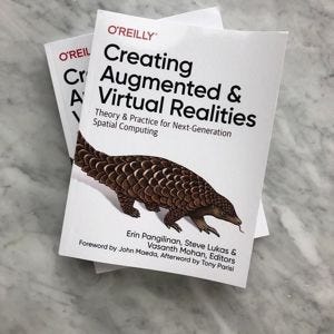 On Creating Augmented and Virtual Realities Book, and the Next Edition 